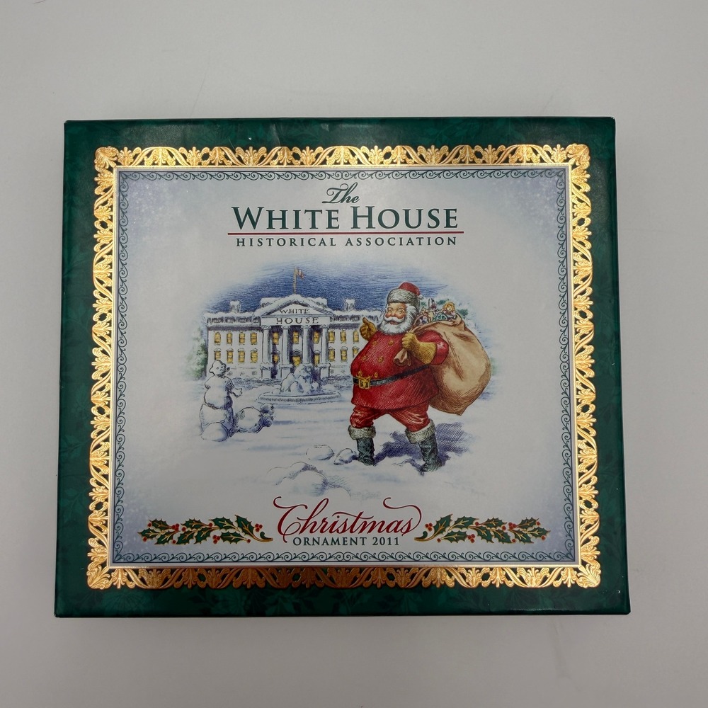 White House Historical Association 2011 Christmas Ornament Theodore Roosevelt